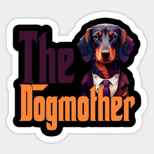 Dachshund Dog Mom Dogmother Dogs Mommy Rottie Sticker